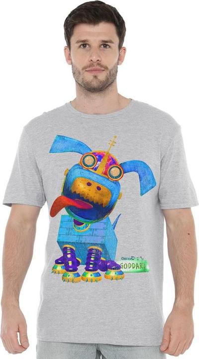 Actual product image Boy Genius Mens Goddard Neon T-Shirt (XL)