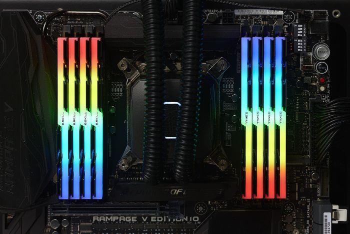 Immagine prodotto G.Skill Trident Z RGB (2 x 16GB, 3600 MHz, DDR4-RAM, DIMM)