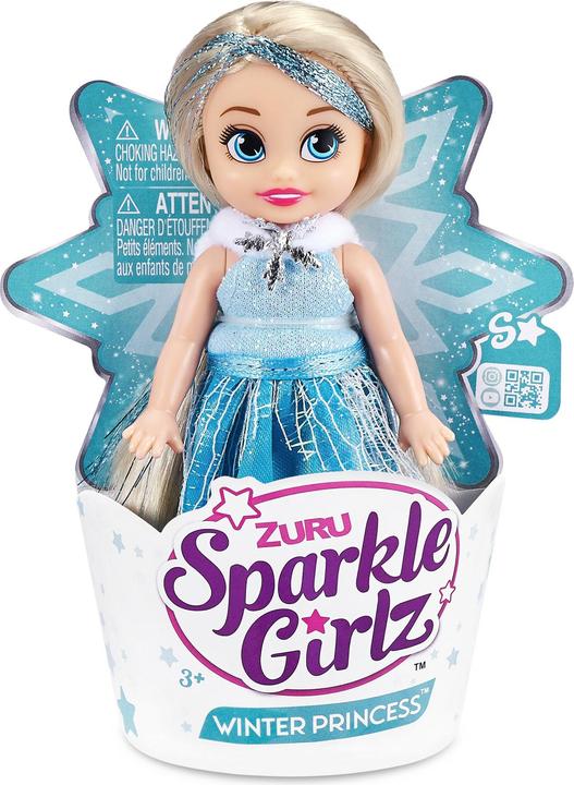 Actual product image Zuru Sparkle Girlz Winter Princess Cupcake