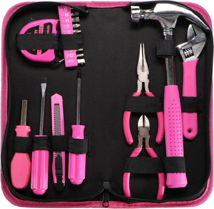 Actual product image Sixtol HOME PINK 20 Tool Set (20 pieces)