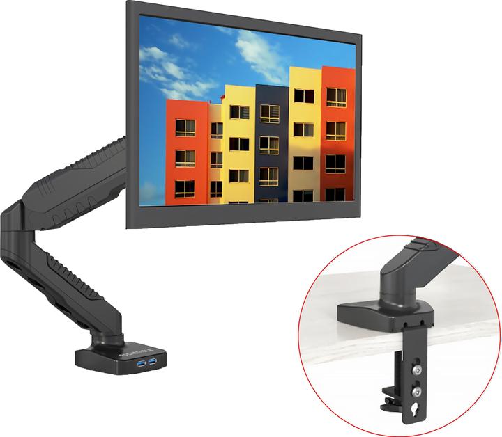 Produktbild Rockstable Advanced Single USB (Tisch, 27", 6.50 kg)