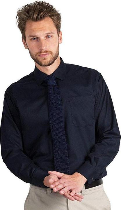 Produktbild B&C Sharp Twill Baumwolle Langarm Hemd (S)