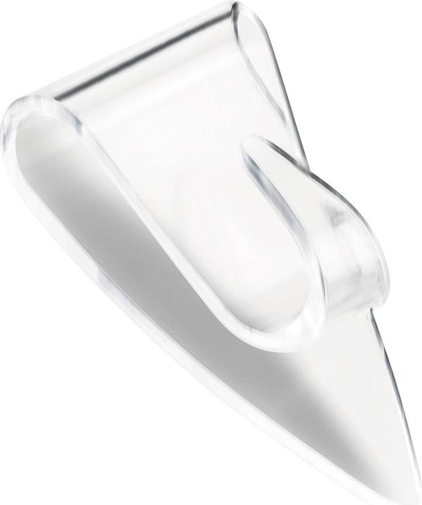 Produktbild tesa 3x Klebehaken für Glas, 0,2kg Halteleistung, spurlos ablösbar & wiederverwandbar, 15 Haken