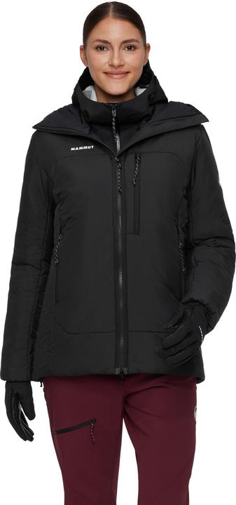 Actual product image Mammut Rime Pro Belay IN Hooded Jacket Women, Kunstfaser Jacke (L)