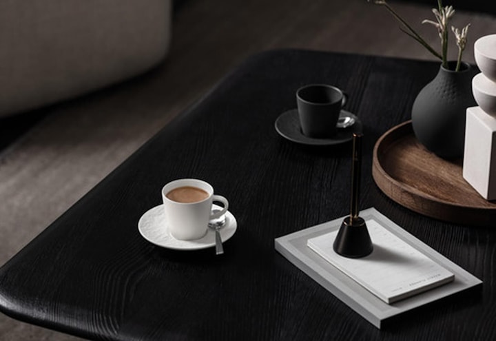 Actual product image Villeroy & Boch Mocha/Espresso Saucer Manufacture Rock blanc (1 x)