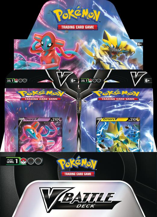 Image du produit Pokémon Pokemon TCG - Deoxys V / Zeraora V Battle Deck (assortiert) (Anglais, Pont)
