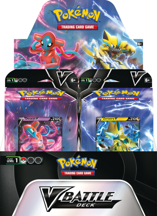 Produktbild Pokémon Pokemon TCG - Deoxys V / Zeraora V Battle Deck (assortiert) (Englisch, Deck)