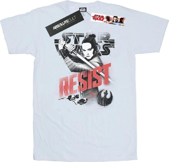 Image du produit Star Wars - T-shirt THE LAST JEDI REY RESIST - Homme (M)