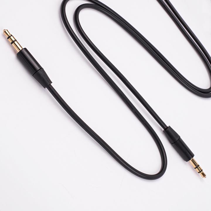 Image du produit Maxlife câble audio jack 3,5 mm - jack 3,5 mm 1m noir (1 m, Câble jack 2,5 mm)