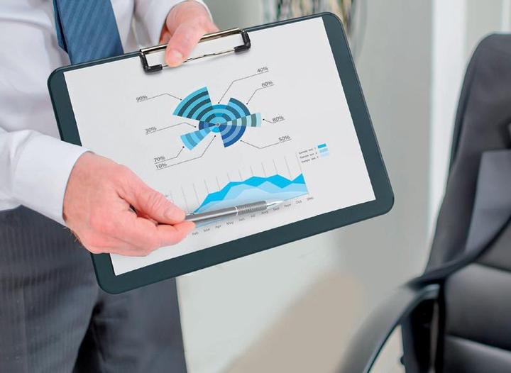 Image du produit Maul Plaque à écrire A4 paysage Plastique Pince à étrier noir