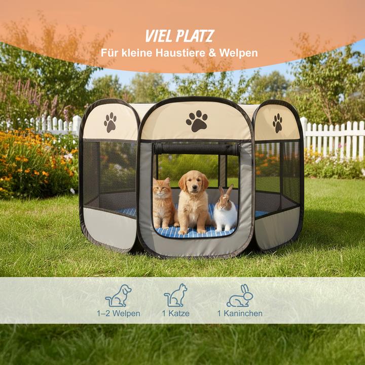Actual product image Relaxdays puppypen (Dog tent)