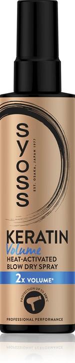 Syoss Keratin & Volume Thermo-Protective Hair Spray Giving Volume 200Ml (200 ml)