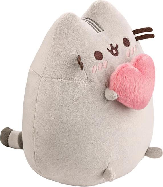Actual product image Pusheen - Plush mascot with heart, 24 cm (24 cm)