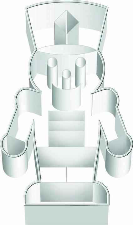 Produktbild Birkmann Ausstechform Nussknacker Edelstahl 10 cm