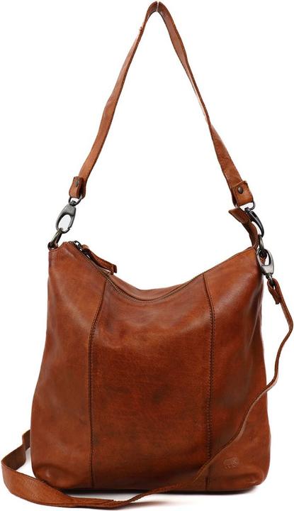 Immagine prodotto Bear Design Medium Schoudertas Dames - Leer - Ava - Cognac