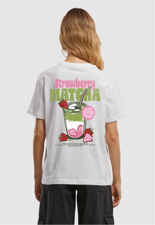 Produktbild Miss Tee Strawberry Matcha Tee white M (M)
