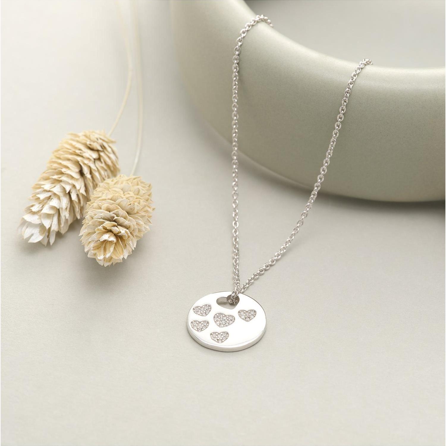 Thumbnail - Jette, Halsschmuck, Kette TRUE LOVE, (925er Silber, Recycelt)