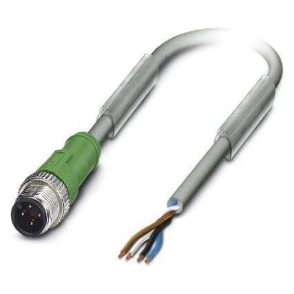 Phoenix Contact Grigio 1457018 Cavo Sensore/Attuatore 1,5 M Cavo + Spina Elettrica,