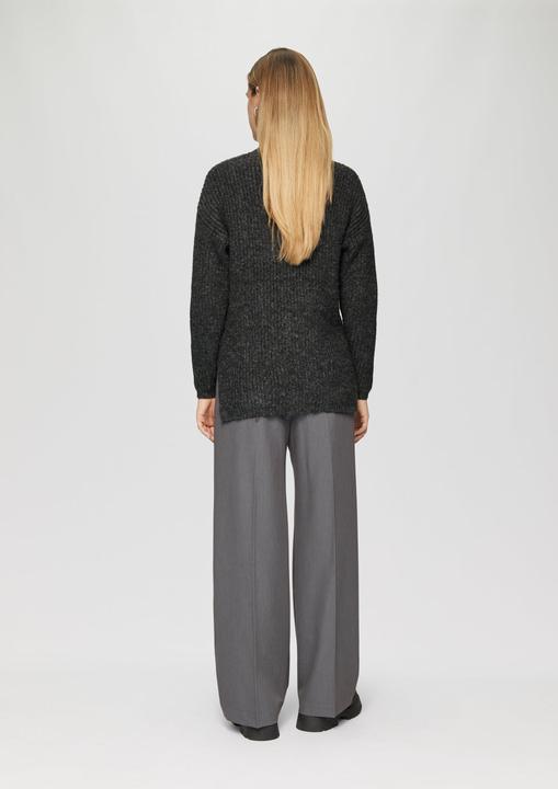 Produktbild S.Oliver Strickpullover Weicher Strickpullover mit Rippstruktur (L)