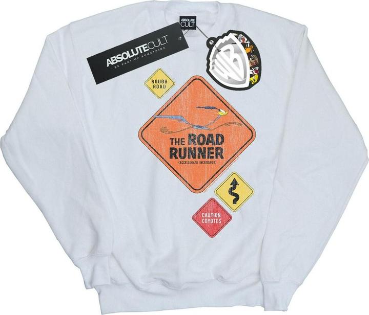 Immagine prodotto Looney Tunes Road Runner Road Sign Felpa Uomo (M)