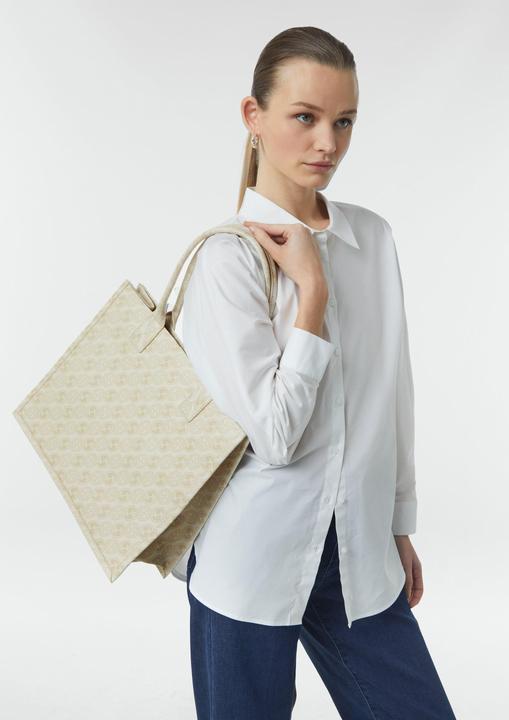 Immagine prodotto Comma Shopper Shopper aus Canvas mit Icon-Print