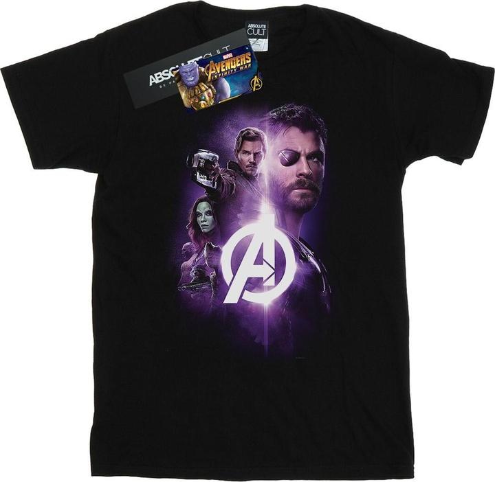 Image du produit Avengers Infinity War Thor Guardians Team Up TShirt (4XL)
