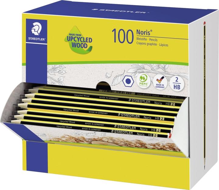 Produktbild Staedtler Bleistift, sechseckig, 100er Display (2 mm, HB, 100x)