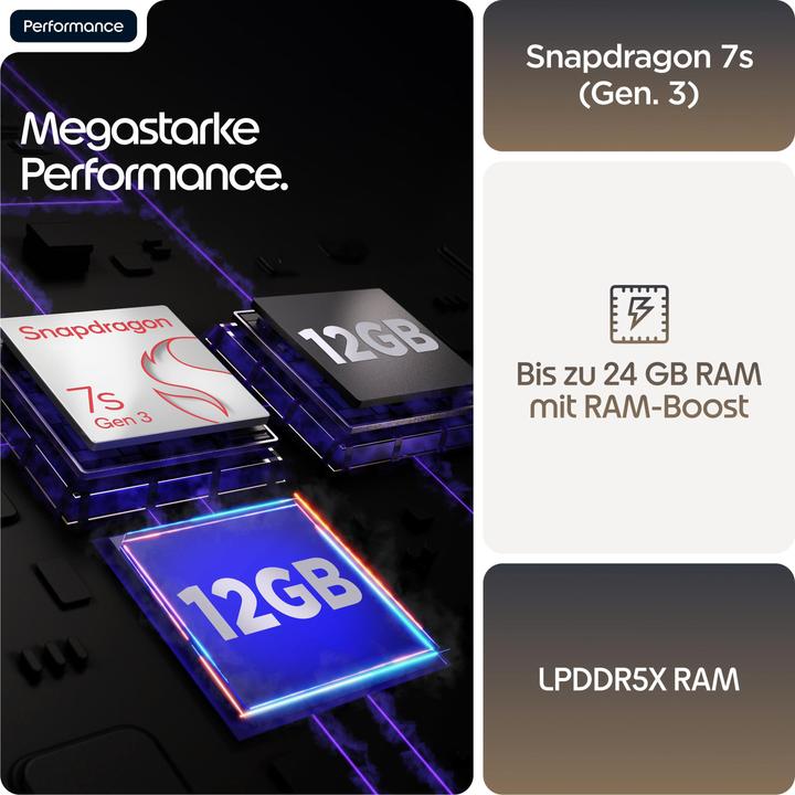 Produktbild Motorola Edge 70 Fusion (256 GB, Silhouette, 6.78", Dual SIM, 5G)