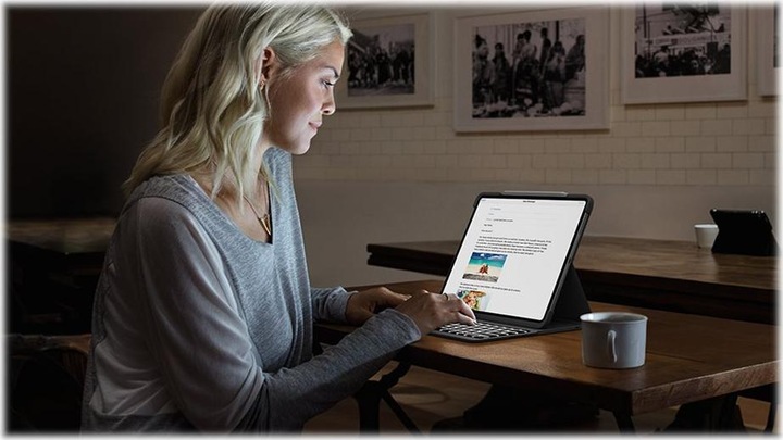Actual product image Logitech Slim Folio Pro (DE, iPad Pro 11 2021 (3rd Gen), iPad Pro 11 2022 (4th Gen), iPad Pro 11 2020 (2. Gen), iPad Pro 11 2018 (1. Gen))
