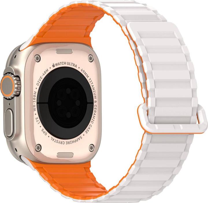 Produktbild Dux Ducis KJ Armband (42 mm, 45 mm, 44 mm, 49 mm, Silikon, Apple Watch Ultra 2, Apple Watch Series 8, Apple Watch Ultra, Apple Watch Series 5, Apple Watch Series 7, Apple Watch Series 6, Apple Watch Series 3, Apple Watch Series 4, Apple Watch SE, Apple Watch Series 9)