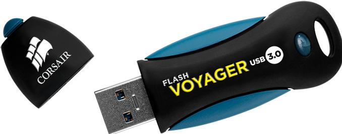Actual product image Corsair Flash Voyager (256 GB, USB-A)