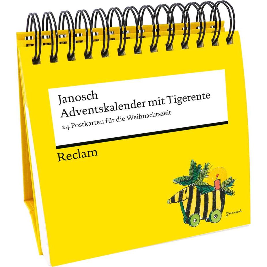 Reclam Janosch:Adventskalender mit Tigerente.
