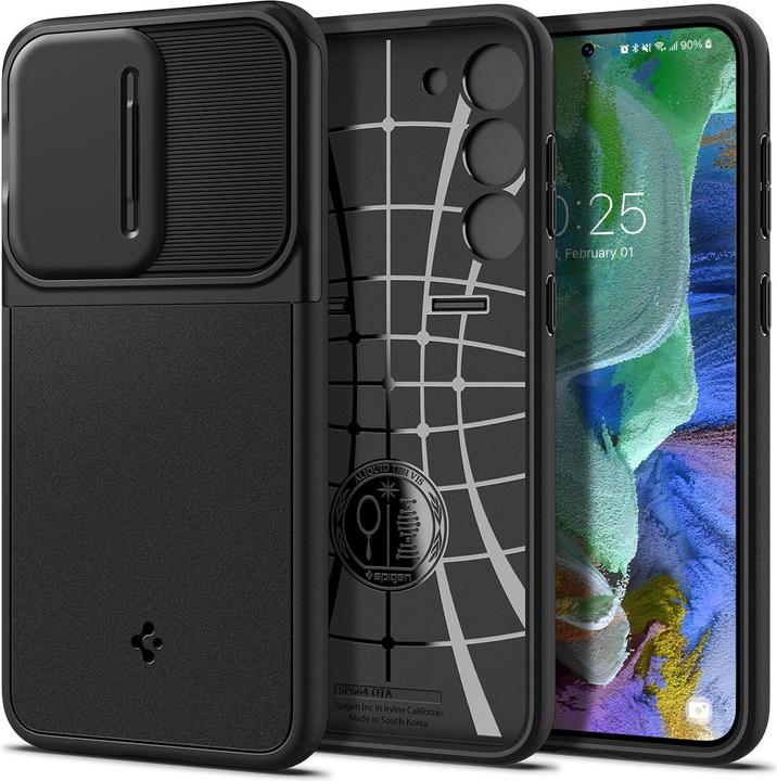 Image du produit Spigen Optik Armor Case pour S916B Samsung Galaxy S23+ - noir (Samsung Galaxy S23+)