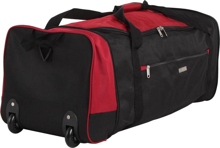 Produktbild NTK-Collection Reisetasche auf Rollen Rochester Schwarz Rot (82 l)