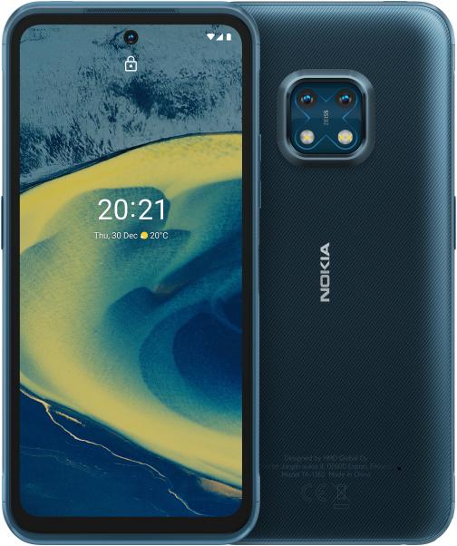 Actual product image Nokia XR20 (128 GB, Ultra Blue, 6.67", Dual SIM, 48 Mpx, 5G)