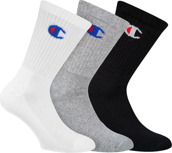 Produktbild Champion Socken Sportlich Y08QG X3 CREW SOCKS (3er Pack, 43 - 46)