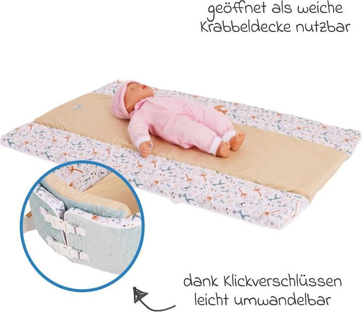 Produktbild QuarttoLino 4 in 1 Babynest für Hochstuhl ab Geburt Babynestchen & Bettschlangen