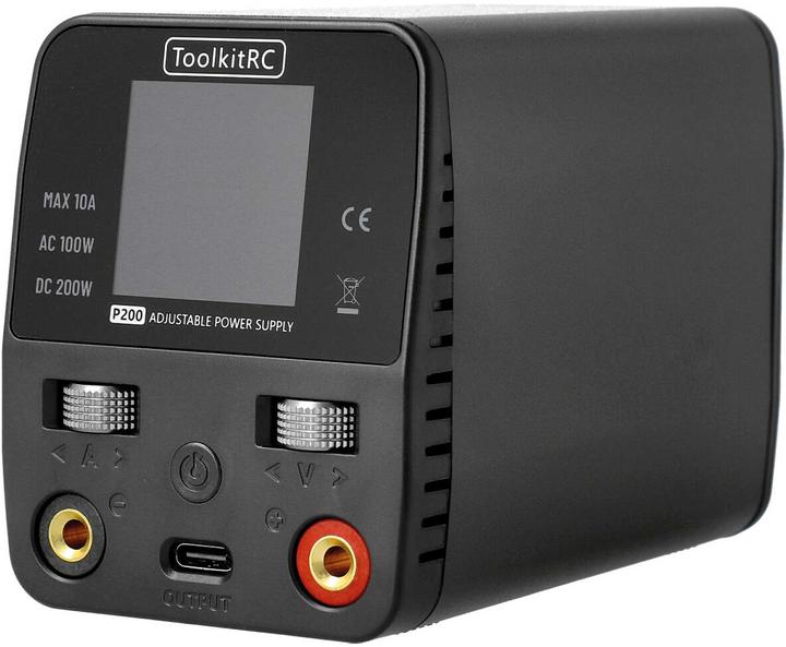 Toolkitrc P200 V2 Netzteil 30V 10A 100/200W AC und DC Input