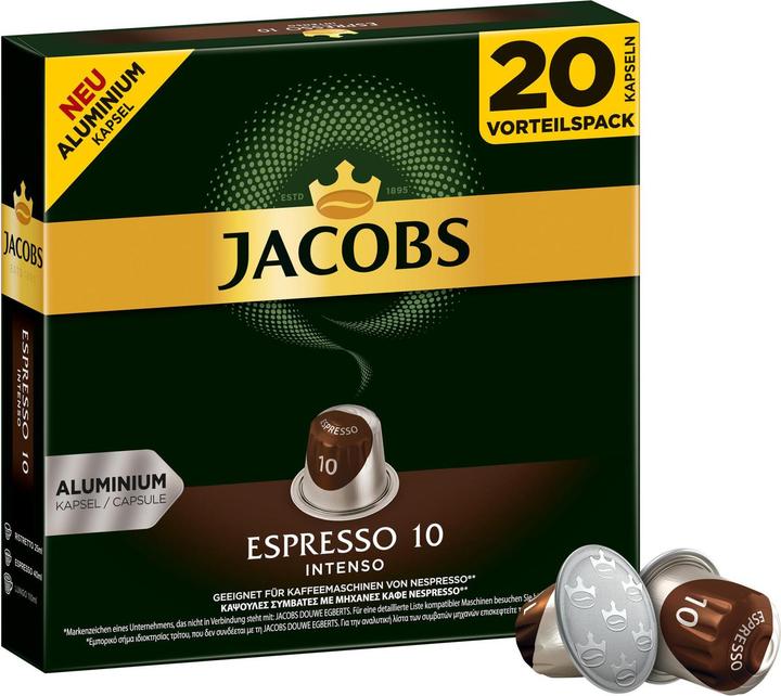 Produktbild Jacobs Espresso 10 Intenso (40 x Port.)