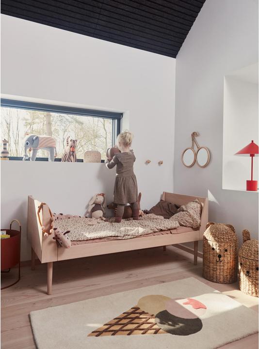 Produktbild OYOY Mini Spiegel Cherry 42.5 x 49 cm, Natur (4 x 51 x 43 cm)