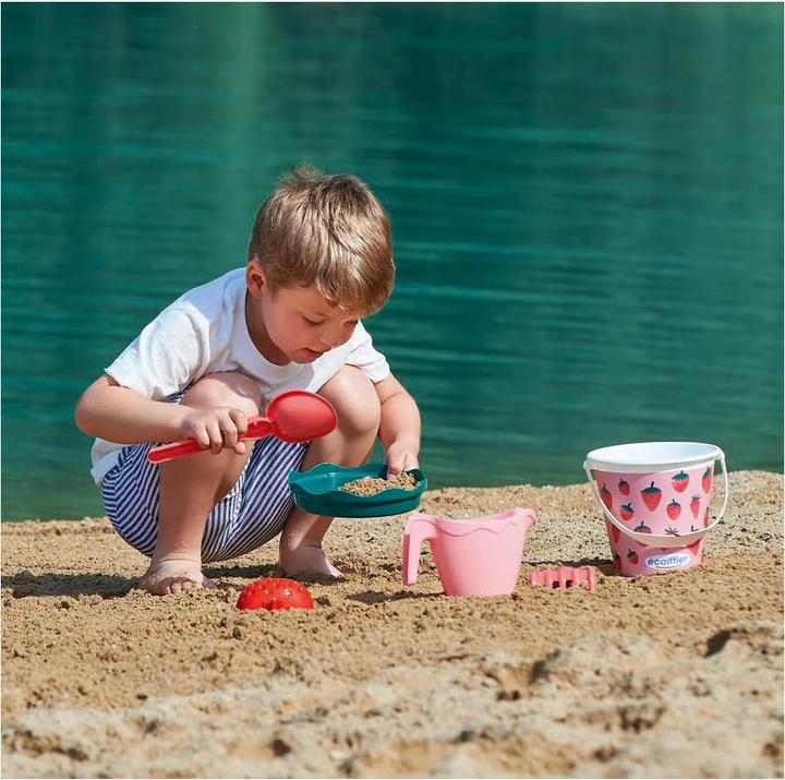 Image du produit Garniture de seau à sable Ecoiffier Fraise