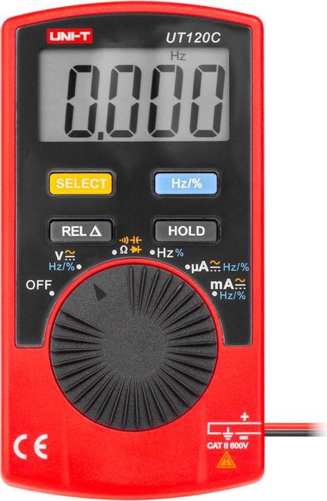 Actual product image Uni-T Universal multimeter UT120C