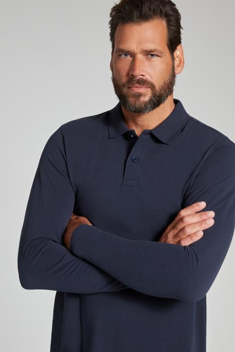 Produktbild JP1880 Poloshirt, Basic, Langarm, Piqué (XL)