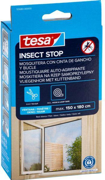 Actual product image tesa Insect screen STANDARD for windows, with Velcro tape, without drilling (150 x 180 cm)