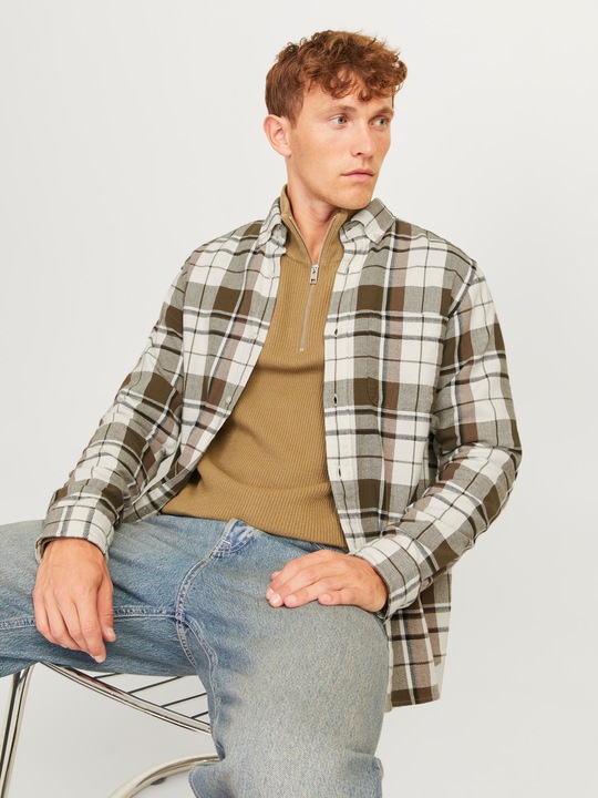 Image du produit Jack & Jones Jprblubrook Check Structure L/S Shirt Sn (S)