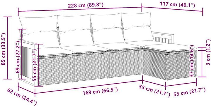 Produktbild vidaXL Miriam