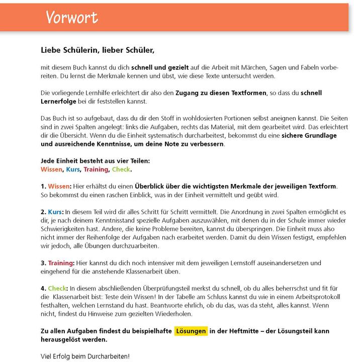 Produktbild Märchen, Sagen und Fabeln untersuchen für die 5. und 6. Klasse (Deutsch, Christiane Althoff, 2022)
