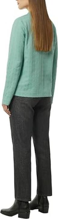 Actual product image Comma Sweatshirt Jerseyshirt mit Hahnentrittmuster und Stehkragen (42)