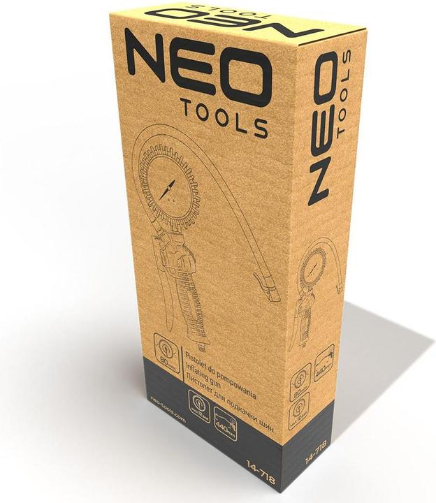 Produktbild Neo Aufblasbare Pistole mit 80-mm-Manometer