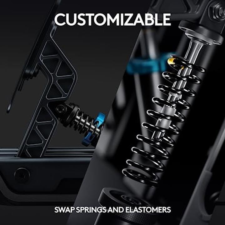 Actual product image Logitech G PRO Racing Pedals - BLACK - N/A - EMEA (Xbox Series S, PS4, PS5, Xbox One S, PC, Xbox One X, Xbox Series X)